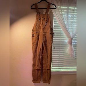 Carhartt Womens Rugged Flex Relaxed Fit Twill Bib Overall - Size S (4-6) Tall